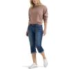 Lee Womens Flex Motion Regular Fit 5 Pocket Capri JeanJeans(Bewitched)