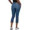 Lee Women’s Legendary 26″ Straight Crop Jean(Indigo Quilt)