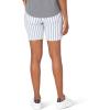 Lee Women’s Legendary 7″ Chino Walkshort(Rivet Navy Stripe)