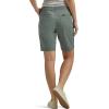 Lee Women’s Legendary 9″ Chino Bermuda Short(Fort Green)