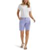Lee Women’s Legendary 9″ Chino Bermuda Short(Iris Purple)