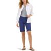 Lee Women’s Legendary 9″ Chino Bermuda Short(Medieval Deep Blue)