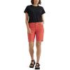 Lee Women’s Legendary 9″ Chino Bermuda Short(Poppy)