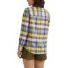 Lee Women’s Legendary Long Sleeve All Purpose Button Down Shirt(Kiwi Field Plaid)