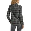 Lee Women’s Legendary Long Sleeve All Purpose Button Down Shirt(Olive Grove Plaid)