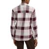 Lee Women’s Legendary Long Sleeve All Purpose Button Down Shirt(Velvet Beet Check)
