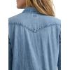 Lee Women’s Legendary Slim Fit Western Snap Shirt(Mt. Range)