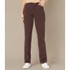 Lee Women’s Relaxed Fit All Day Straight Leg Pant(Brown)
