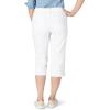 Lee Women’s Relaxed Fit Capri Jean(White)