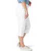 Lee Women’s Relaxed Fit Capri Jean(White)