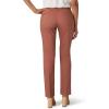 Lee Women’s Secretly Shapes Regular Fit Straight Leg Pant(Cognac)