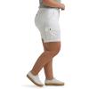 Lee Women’s Ultra Lux Comfort with Flex-to-go Cargo Short(White)