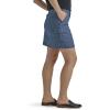 Lee Womens Ultra Lux Comfort with Flex-to-go Cargo Skort(Chambray)