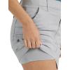 Lee Womens Ultra Lux Comfort with Flex-to-go Cargo Skort(Material Gray)