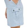 Lee Womens Ultra Lux Comfort with Flex-to-go Cargo Skort(Shy Blue)