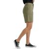 Lee Women’s Ultra Lux Comfort with Flex-to-go Utility Bermuda Short(Deep Lichen Green)