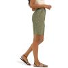Lee Women’s Ultra Lux Comfort with Flex-to-go Utility Bermuda Short(Olive Grove Block Print)