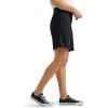 Lee Women’s Ultra Lux Comfort with Flex-to-go Utility Bermuda Short(Union-all Black)