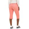 Lee Women’s Ultra Lux Comfort with Flex-to-go Utility Skimmer Capri Pant(Bright Papaya)