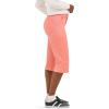 Lee Women’s Ultra Lux Comfort with Flex-to-go Utility Skimmer Capri Pant(Bright Papaya)