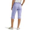 Lee Women’s Ultra Lux Comfort with Flex-to-go Utility Skimmer Capri Pant(Iris)