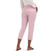 Lee Womens Wrinkle Free 23″ Capri Pant(Soft Mauve)