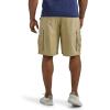 Lee mens Big & Tall New Belted Wyoming Cargo Shorts, Buff, 46 US