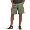 Lee Men’s Big & Tall Extreme Motion Carolina Cargo Short(Olive Grove Ripstop)
