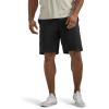 Lee Men’s Big & Tall Extreme Motion Flat Front Short(Black)