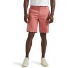 Lee Men’s Big & Tall Extreme Motion Flat Front Short(Clay Rose)