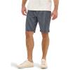 Lee Men’s Big & Tall Extreme Motion Flat Front Short(Mood Indigo Stripe)