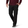 Lee Mens Big & Tall Extreme Motion Twill Cargo Pant(Buddy Black)