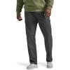 Lee Mens Big & Tall Extreme Motion Twill Cargo Pant(Charcoal)