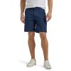 Lee Mens Extreme Motion Regular Fit Synthetic Flat Front Short(Rivet Navy)