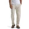 Lee Mens Flat Front Relaxed Straight Pant(City Beige)