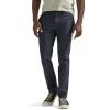 Lee Men’s Flat Front Slim Straight Pant(Navy)