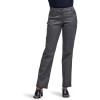 Lee Women’s Relaxed Fit All Day Straight Leg Pant(Black/White Rockhill Plaid)