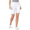 Lee Women’s Relaxed Fit Bermuda Short(White)