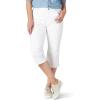 Lee Women’s Relaxed Fit Capri Jean(White)
