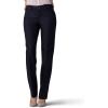 Lee Women’s Secretly Shapes Regular Fit Straight Leg Pant(Black)