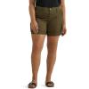 Lee Women’s Ultra Lux Comfort with Flex-to-go Cargo Short(Olive Night)