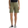 Lee Women’s Ultra Lux Comfort with Flex-to-go Utility Bermuda Short(Deep Lichen Green)