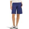 Lee Women’s Ultra Lux Comfort with Flex-to-go Utility Bermuda Short(Medieval Blue)