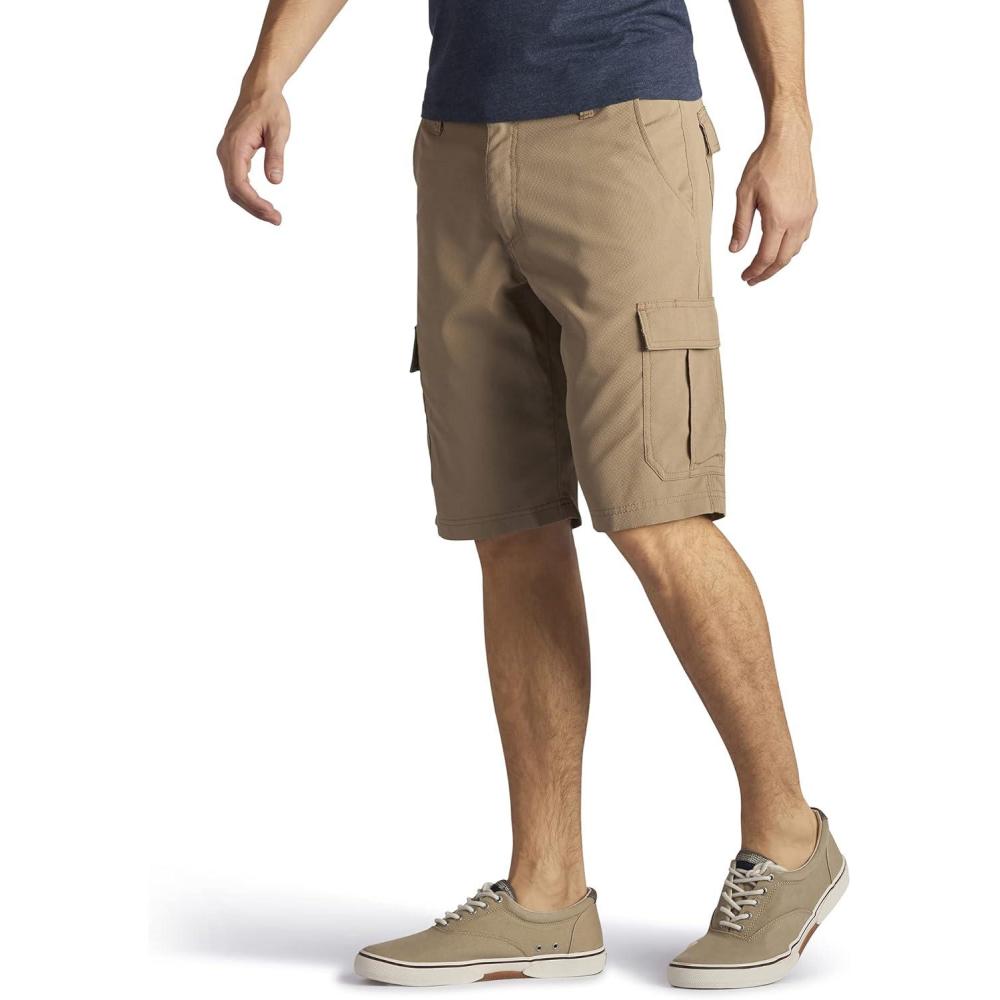 imageLee Mens Big ampamp Tall Performance Cargo ShortLion