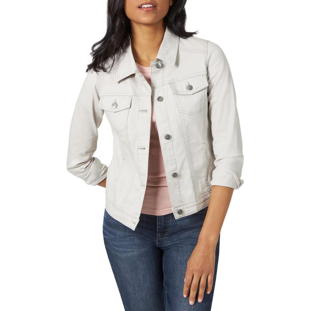 imageRiders by Lee Indigo Womens Denim JacketSilver Cloud