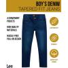 Lee Boys’ Jeggings – Pull On Super Stretch Denim Skinny Jeans for Boys (4-20)(Indigo Rinse)