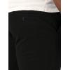 Lee Mens Big & Tall Extreme Motion Flat Front Regular Straight Pant(Black)