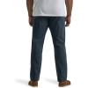 Lee Mens Big & Tall Extreme Motion Flat Front Regular Straight Pant(Navy)