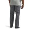 Lee Mens Big & Tall Extreme Motion Flat Front Regular Straight Pant(Painter Gray)