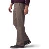 Lee Mens Big & Tall Extreme Motion Flat Front Regular Straight Pant(Woodspice)